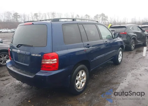 2003 Toyota Highlander V6 from USA, damaged, VIN JTEHF21A830114574